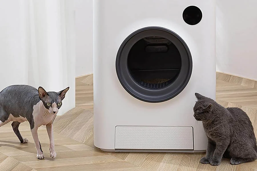 automatic cat litter cleaner