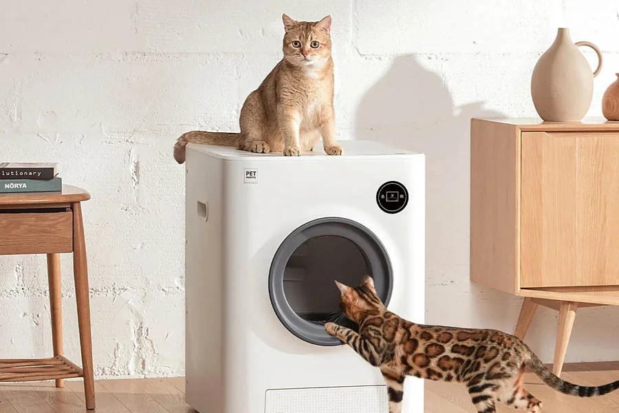 automatic cat litter cleaner