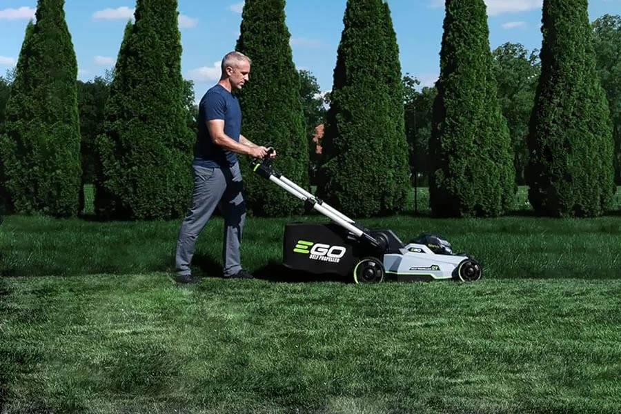 best cordless push lawn mower