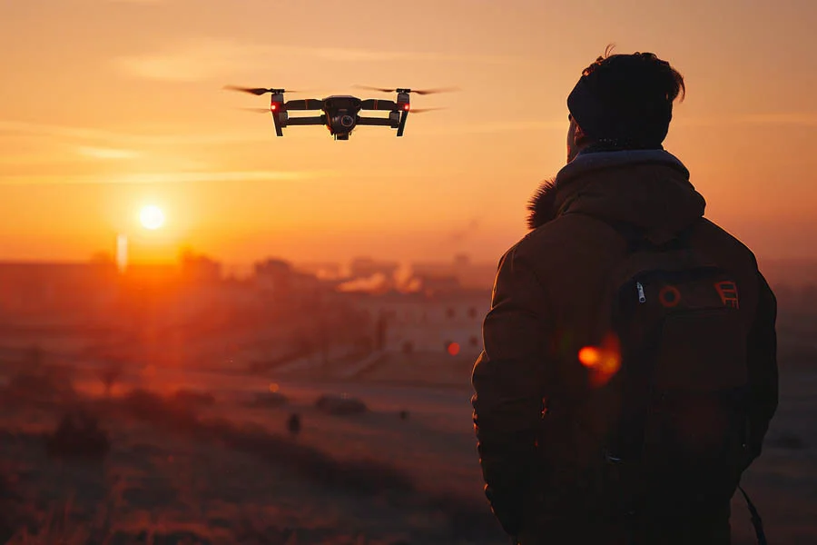 drone helicopter with camera